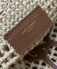 Сумка Saint Laurent Icare In Raffia Black